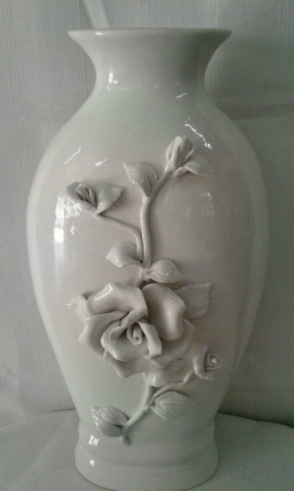 Vaso de Porcelana Decorado