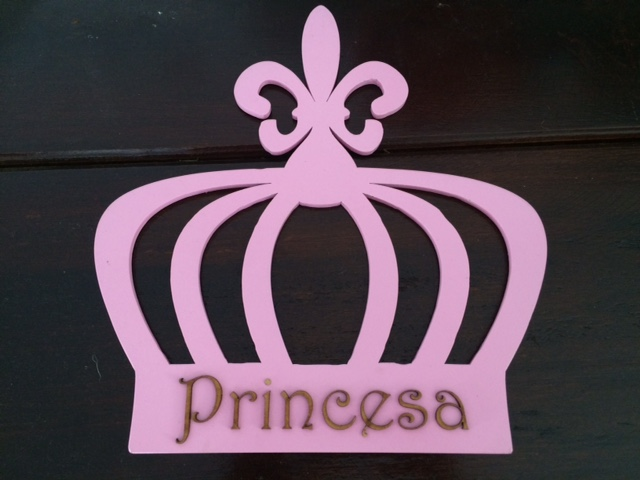 Princesa - Placa Decorativa
