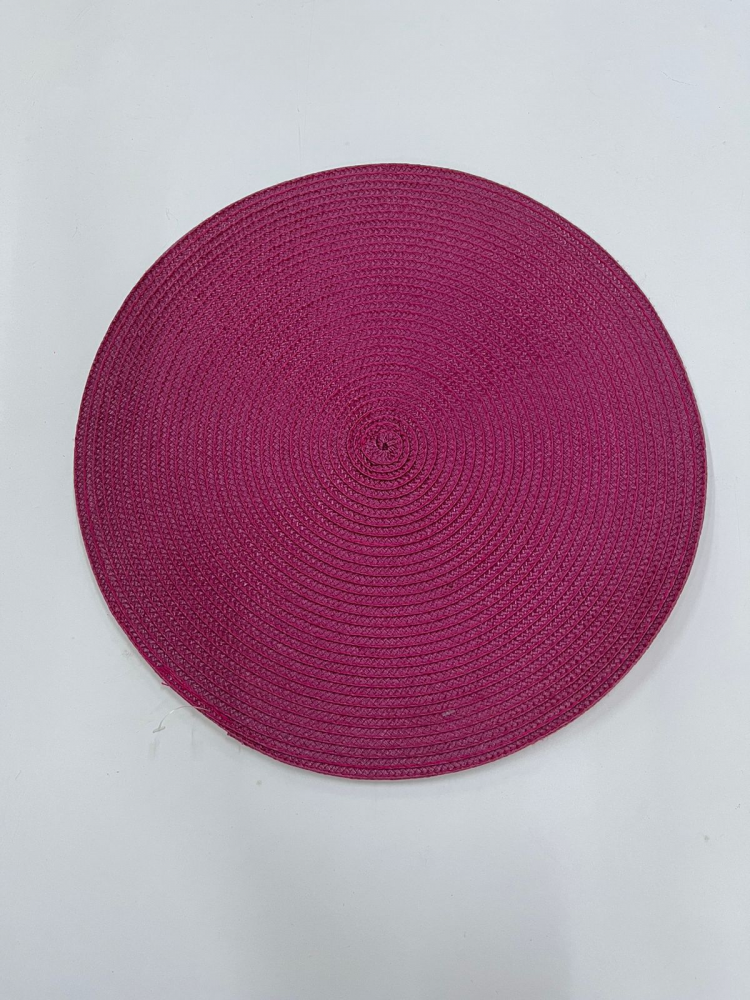 Jogo americano fibra rosa pink