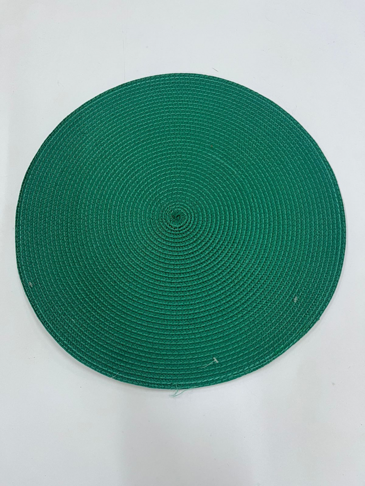 Jogo americano fibra verde bandeira