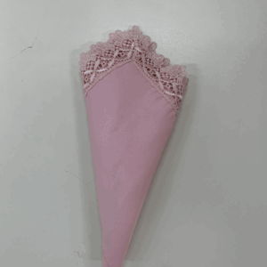 GUARDANAPO ROSA BEBE COM GUIPIR