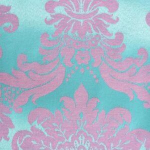 TOALHA REDONDA 2,80MTS (6/10) AZUL E ROSA MEDALHAO