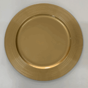 SOUSPLAT DOURADO CANELADO POLIPROPILENO