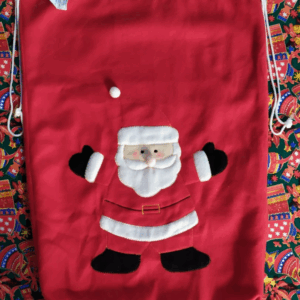 SACO DE PRESENTE PAPAI NOEL 74X84