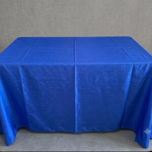 TOALHA BANQUETE AZUL ROYAL GRAO DE ARROZ