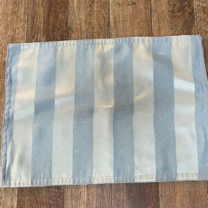 JOGO AMERICANO RETANGULAR PRATA LISTRADO  47X33