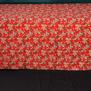 TOALHA DE BANQUETE NATALINA N. 08 - VERMELHA LACO