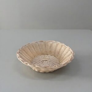 CESTA DE VIME COD. 06 - REDONDA SINTETICA PEQUENA 20 CM DIAM.
