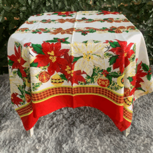 TOALHA QUADRADA NATALINA N. 05 BARRA XADREZ