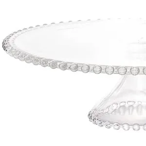 PECA CRISTAL COD 21  SUPORTE  BOLINHA REDONDO COM PÉ GD 31,5 - Imagem 2