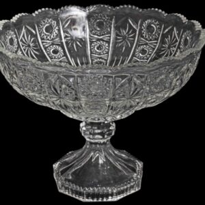 PECA CRISTAL COD 35  REDONDA FUNDA MEDIA COM PÉ