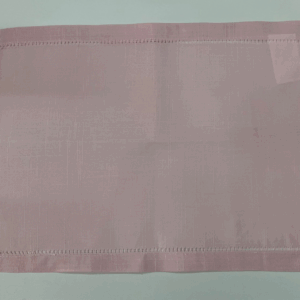 JOGO AMERICANO RETANG ROSA BEBÊ AJOUR (35X50)