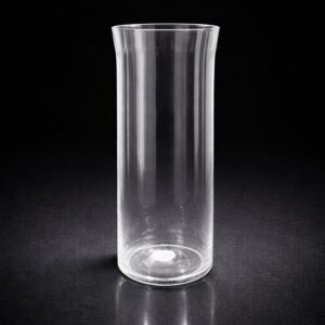 TUBO VELA DE VIDRO 22X8