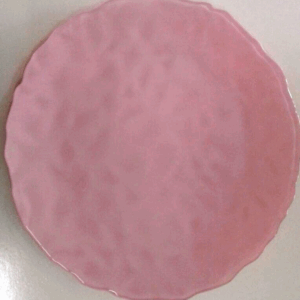 SOUSPLAT VIDRO ROSA BEBE DIAMOND