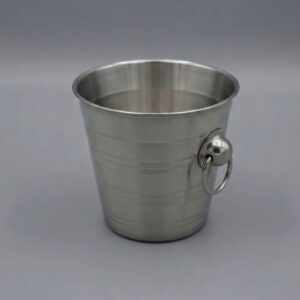 BALDE DE GELO ARGOLA DE INOX