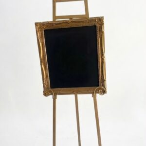 QUADRO LOUSA DOURADO DECORADO