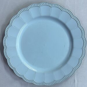 SOUSPLAT AZUL BEBE C/BORDA BOLINHA POLIPROPILENO 33 CM