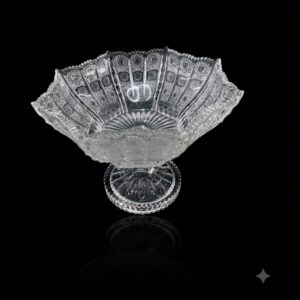 PECA CRISTAL COD 07 ESTRELA VERSALHES C/ PÉ 19 ALT/22 LARG
