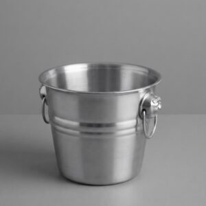 BALDE DE VINHO C/ALÇA CAVEIRA DE INOX