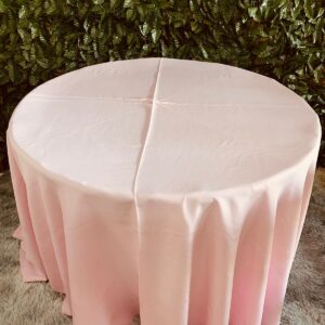 TOALHA REDONDA 2,80MTS (6/10) ROSA BEBE OXFORD