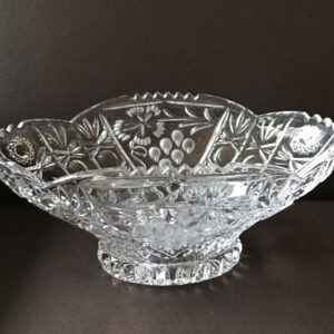 PECA  CRISTAL COD 03  OVAL BAIXA 26X15 LAR/13 ALT