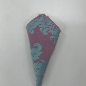 GUARDANAPO ROSA COM AZUL MEDALHAO