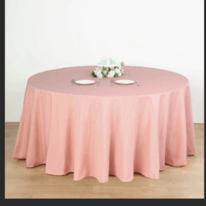 TOALHA REDONDA 3,00MTS 10 LUGARES ROSA SECO SLEEP