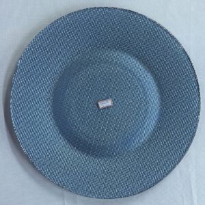 SOUSPLAT DE VIDRO AZUL BEBE