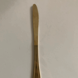 FACA DE SOBREMESA DOURADO