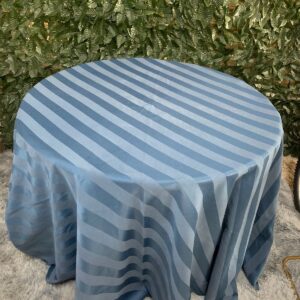 TOALHA REDONDA 2,80 MTS (6/10) LUGARES AZUL MARINHO LISTRADA