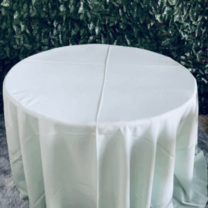 TOALHA REDONDA 2,80 MTS 6/10LUGARES  BRANCA OXFORD