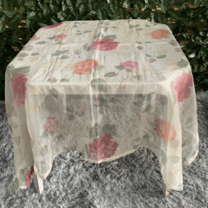 TOALHA QUADRADA VOIL ROSA