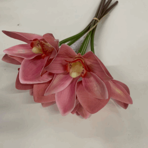 MAÇO DE ORQUIDEA ROSA 27 cm