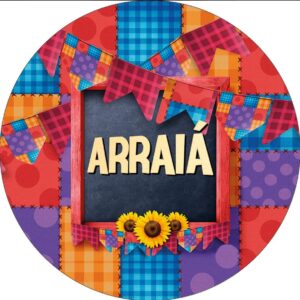 CAPA DE TECIDO PARA PAINEL ARRAIÁ