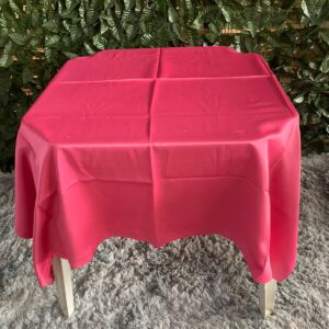 TOALHA QUADRADA 1,50MTS ROSA PINK CETIM