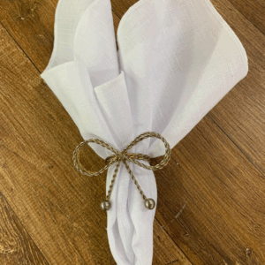 GUARDANAPO BRANCO LINHÃO 40X40