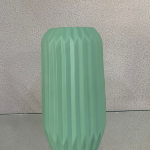 VASO TABITA VERDE BEBÊ FOSCO DE CERÂMICA 25 ALTU/ 7 LARG