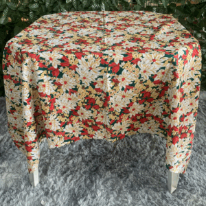 TOALHA QUADRADA NATALINA N. 07 FLORAL