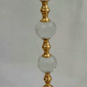 CASTICAL DOURADO COM CRISTAL GD 31CM