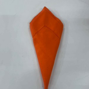 GUARDANAPO LARANJA AJOUR