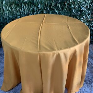 TOALHA REDONDA 2,70MTS (6 )LUGARES DOURADA GRANITE