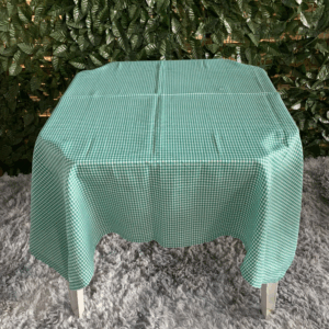 TOALHA QUADRADA XADREZ VERDE PQ