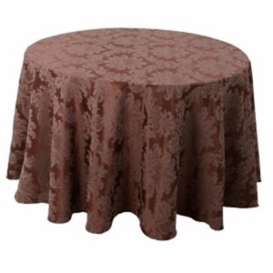 TOALHA REDONDA 2,80MTS (6/10) CHOCOLATE MEDALHAO