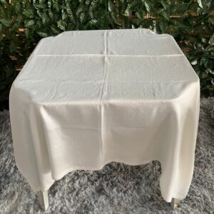 TOALHA QUADRADA 1,50MTS MARFIM ARROZ