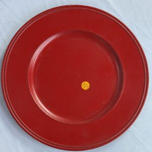 SOUSPLAT VERMELHO LISO