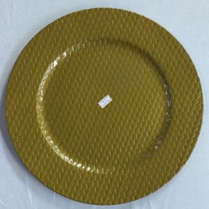 SOUSPLAT DOURADO TRANÇADO CARAMELO