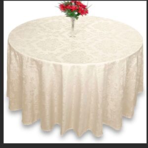 TOALHA REDONDA 2,80MTS (6/10) MARFIM MEDALHAO