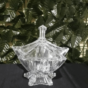 PECA CRISTAL COD 32  BOMBONIER ESTRELA COM TAMPA