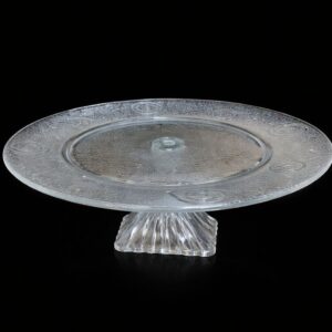 PECA CRISTAL COD 47  SUPORTE RED DE VIDRO TRANSP CARACOL 27 CM