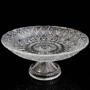 PECA CRISTAL REDONDA C/PE MALAGA 30CM